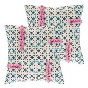 Finley Faze Throw Pillows -Set of 2 (Cover Only)